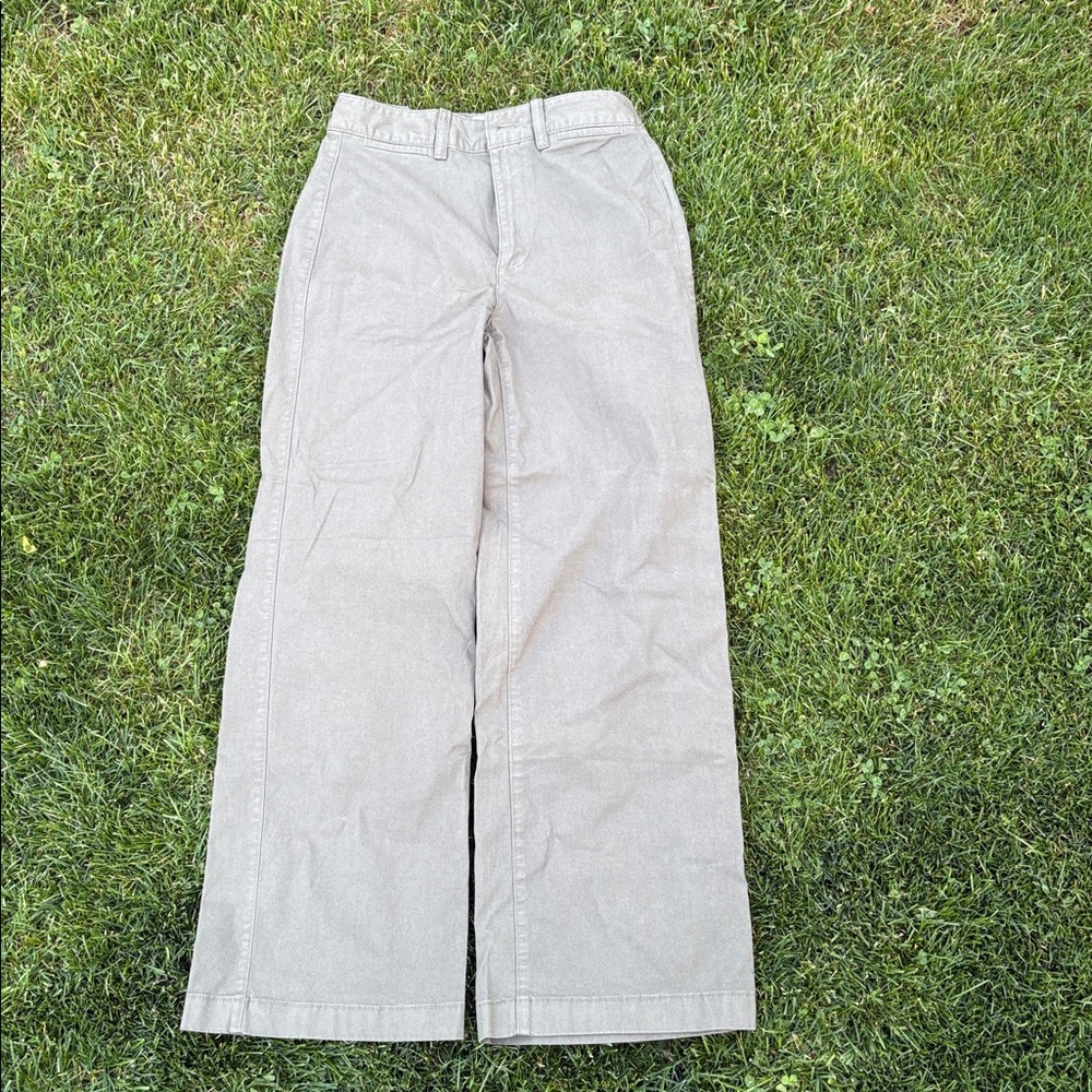 GAP Women’s Army Green Straight Chino Pants